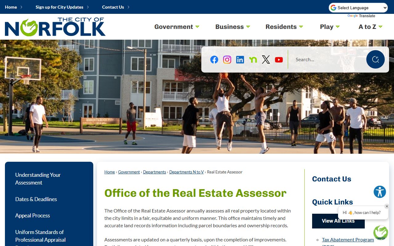 norfolk virginia property records city assessor office