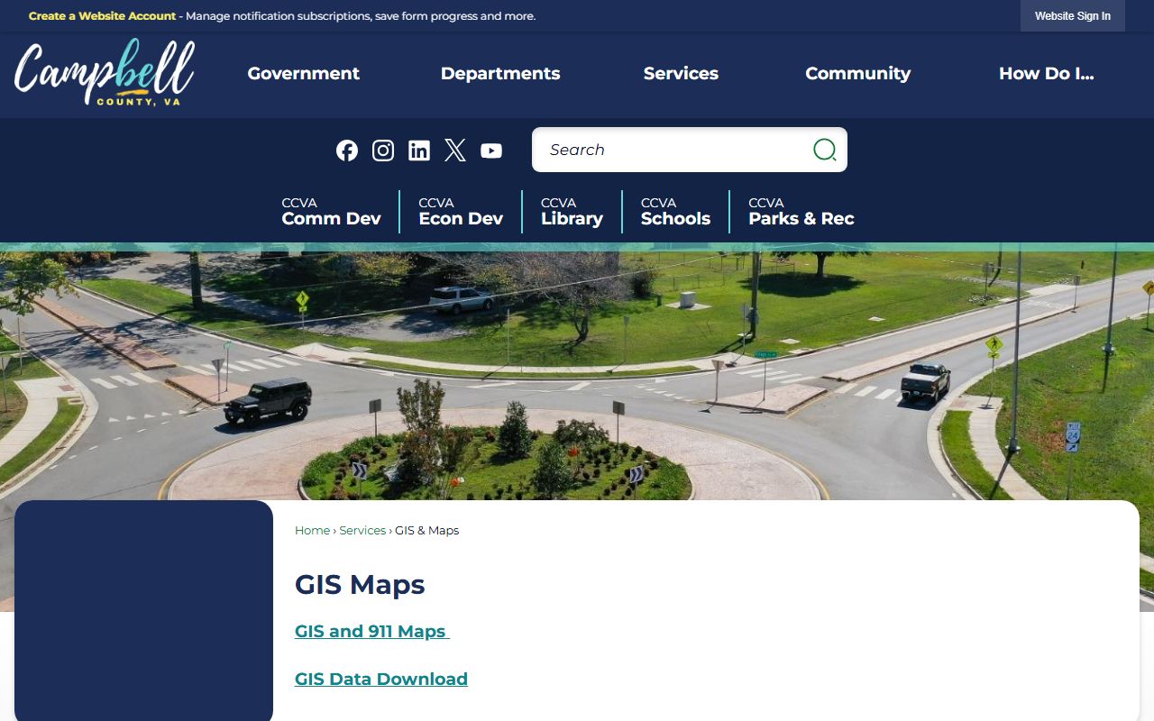campbell county gis maps portal data download property records
