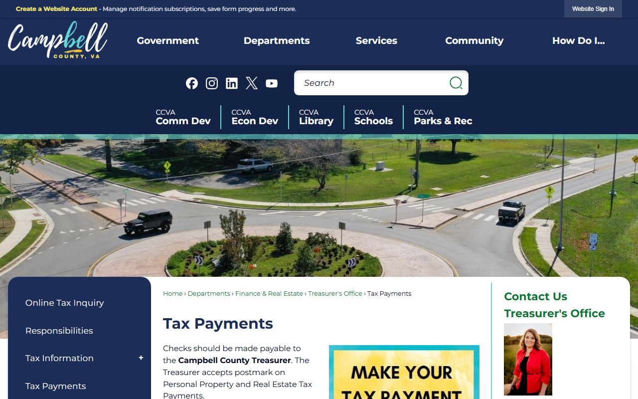 campbell county tax payment options property records
