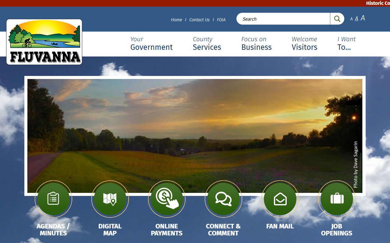 fluvanna county property records main county website with department links