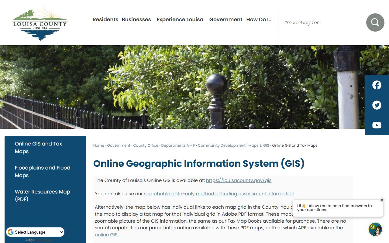 louisa county online gis and tax maps property records