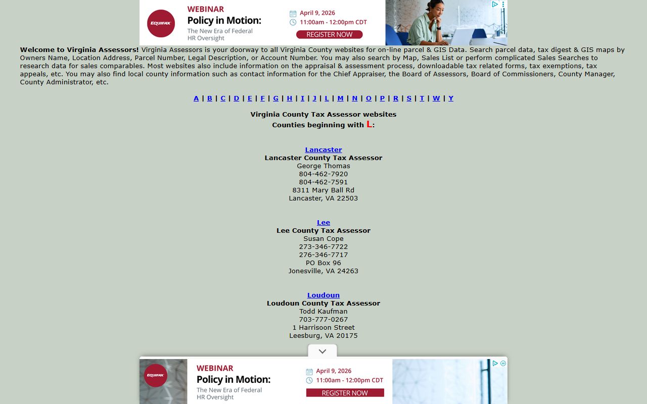 lunenburg county assessor directory property records