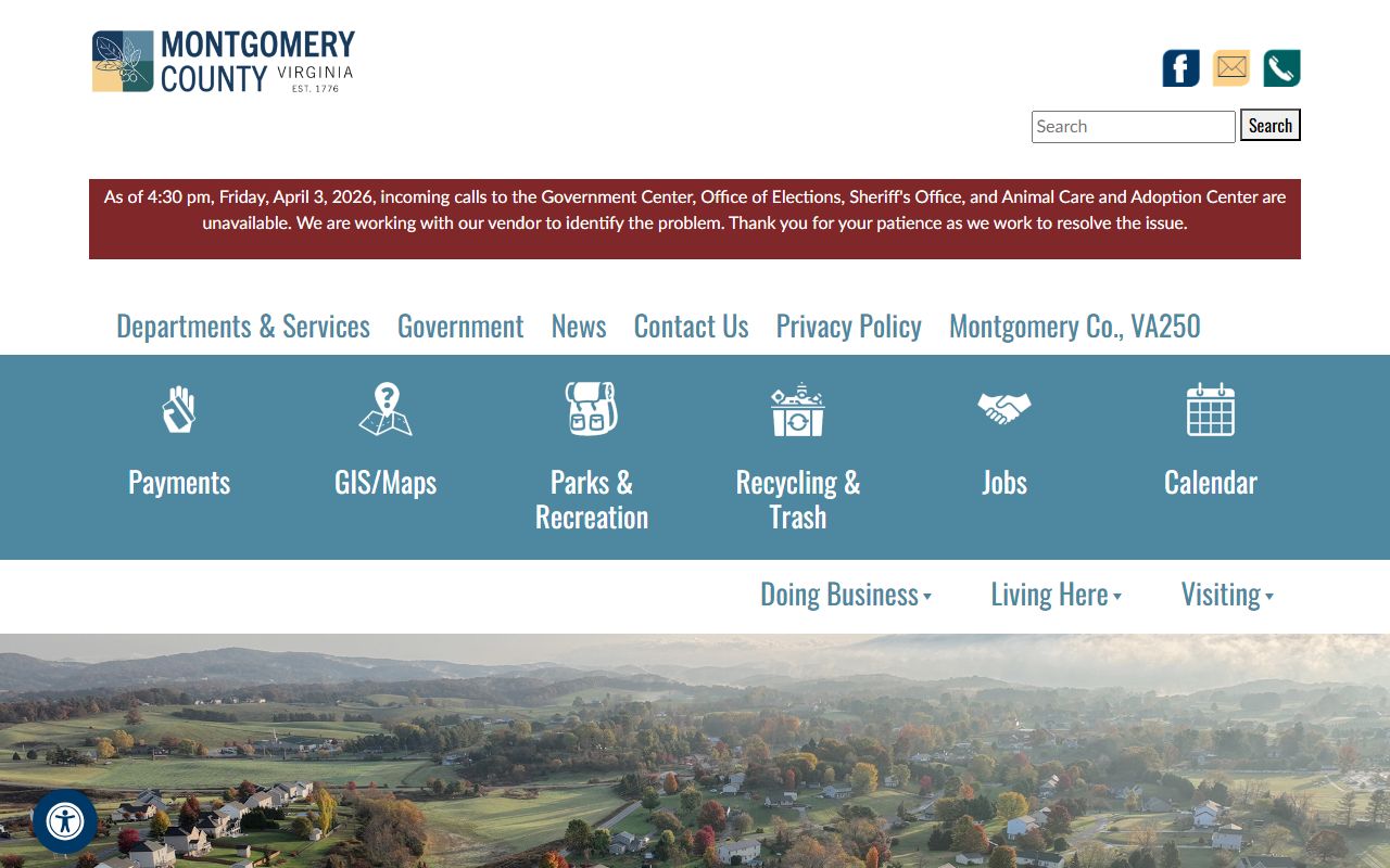 montgomery county official homepage property records