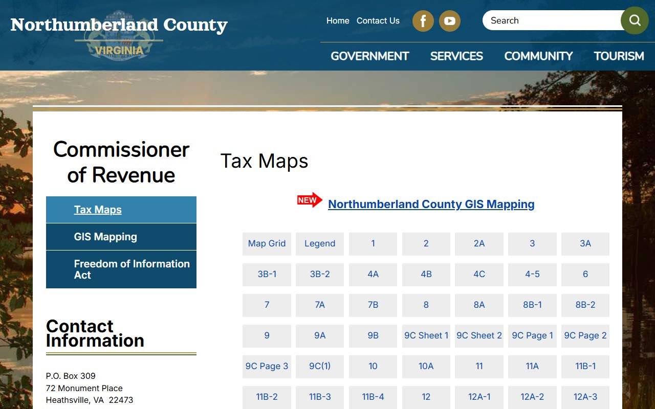northumberland county tax map pdf property records