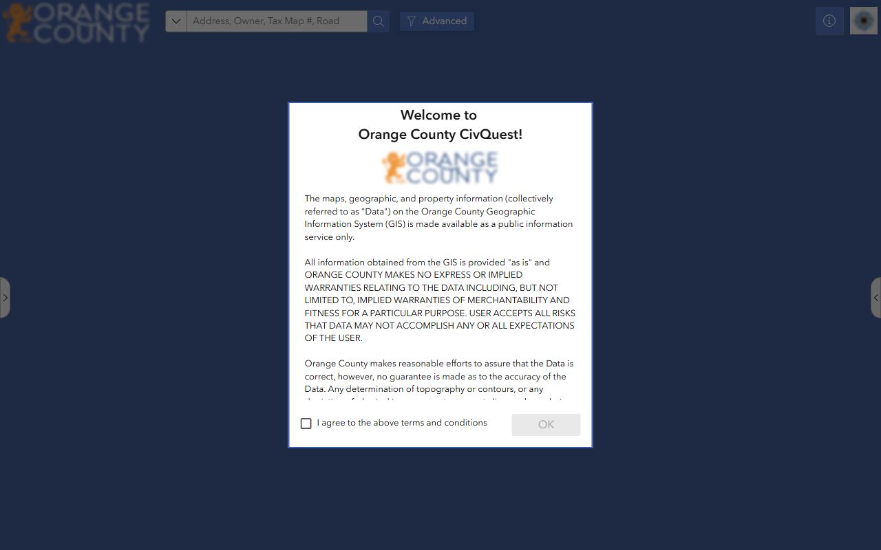 orange county civquest gis parcel viewer property records