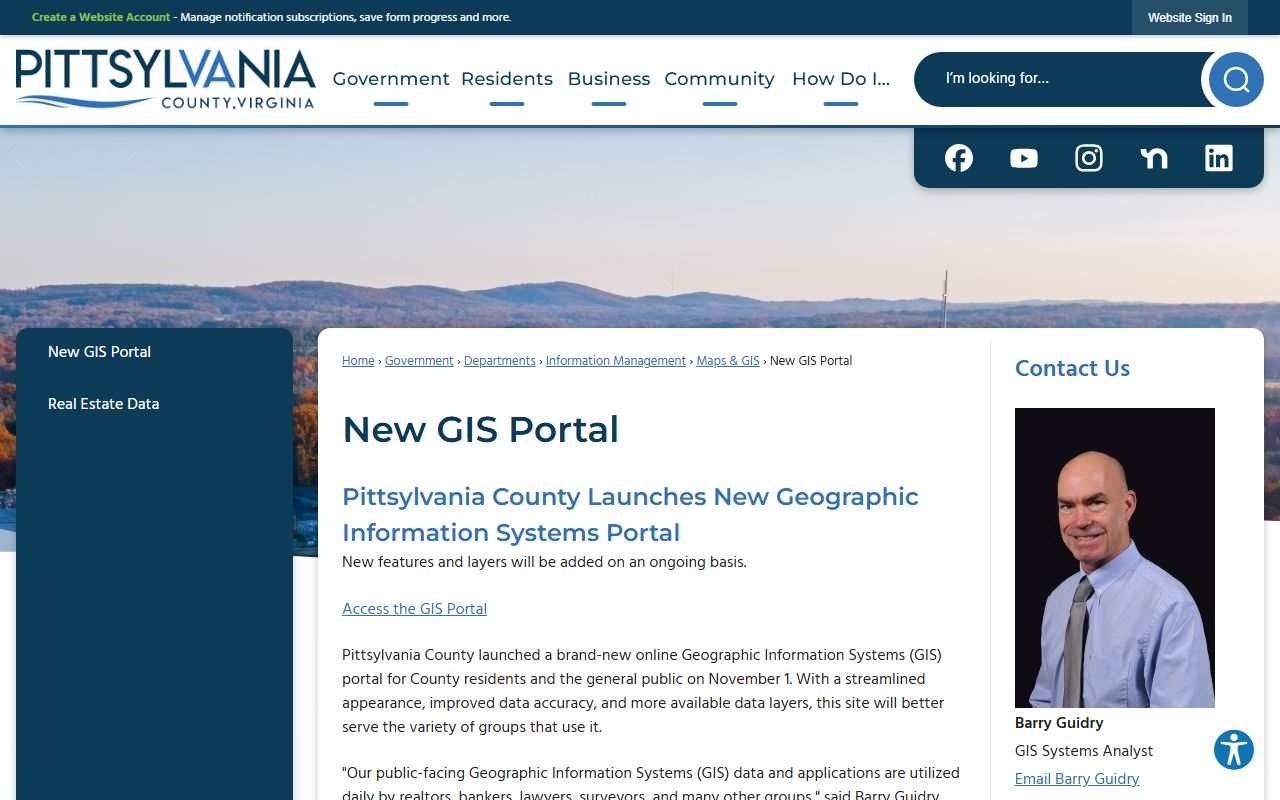 pittsylvania county arcgis enterprise gis portal property records